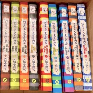 NWT DIARY OF A WIMPY KID 9 - 15 Hardback Books BRAND NEW SET